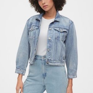 vintage style denim jacket